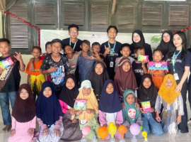 Rangkai Pengetahuan dan Kreativitas Anak, Mahasiswa KKNT Inovasi IPB University Gelar Edukasi di Desa Bangsri