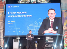 Tak Kalah Meriah, Ini Keseruan Hari Kedua MPKMB 61 IPB University