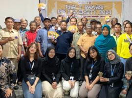 Tingkatkan Kualitas Ternak, Mahasiswa KKNT Inovasi IPB University Pembuatan Pakan Silase dan Mineral Blok