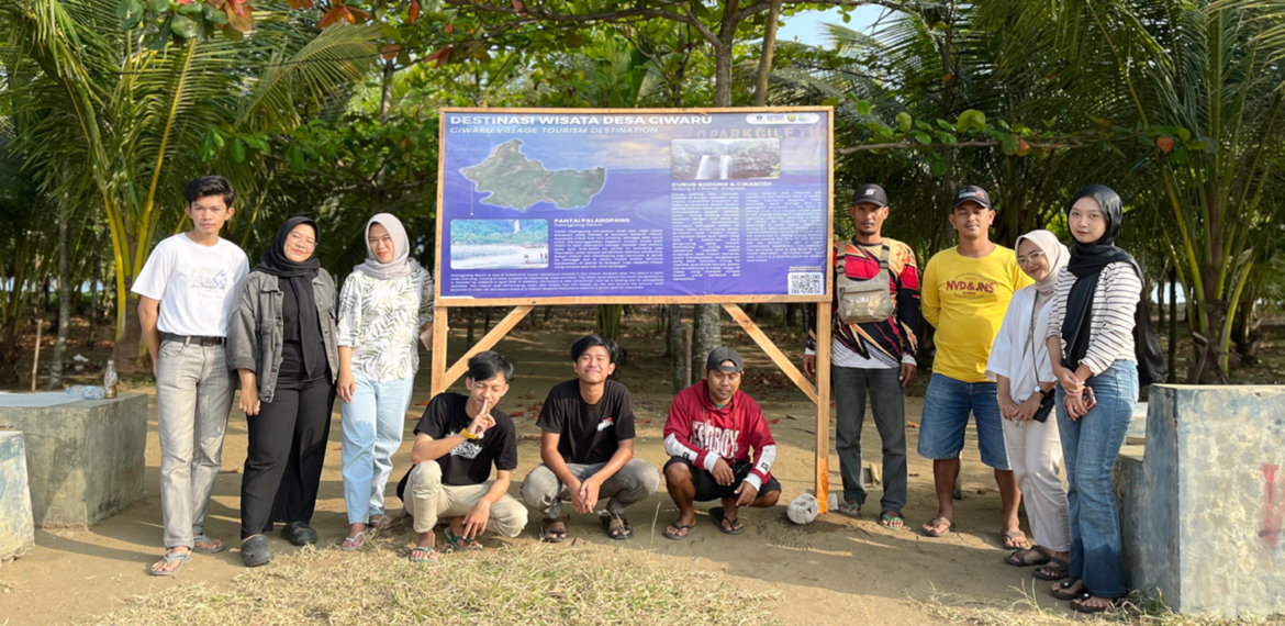 Tingkatkan Potensi Wisata Ciwaru, Mahasiswa IPB University Rancang Video Profil dan Peta Interpretasi Wisata