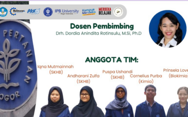 Tim PKM SKHB IPB University Raih Penghargaan Laporan Kemajuan dan Luaran Terinformatif
