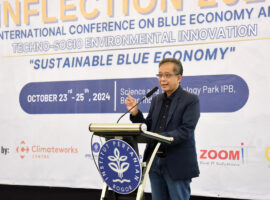 INFLECTION IPB University Wujudkan Arah Baru Ekonomi Biru di Tengah Perubahan Iklim Global