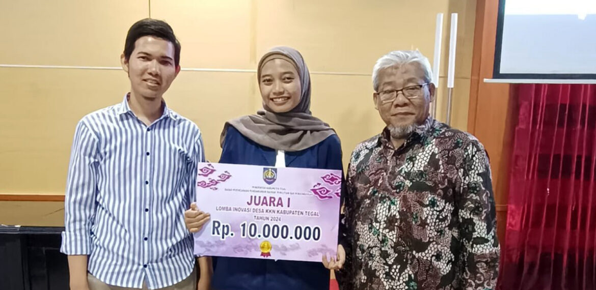 Berkat Lolipop Herbal Ternak, Mahasiswa KKNT Inovasi IPB University Sabet Prestasi Inovasi Desa KKN Tegal