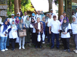 Pentingnya Edukasi Konservasi Alam, SPs IPB University Ajak Delegasi Forpimpas Ke Situ Gunung, Sukabumi