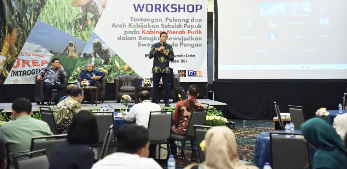 FEM IPB University Gelar Workshop Ulas Program Subsidi Pupuk