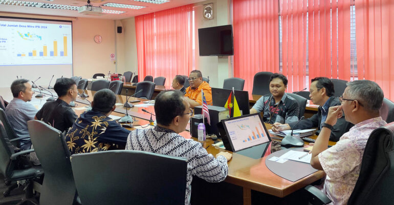 IPB University dan FAMA Sarawak Bahas Peluang Pasar Komoditas Pertanian di Malaysia