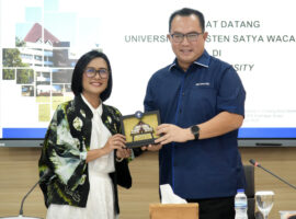 IPB University Sambut Kunjungan Benchmarking Universitas Kristen Satya Wacana