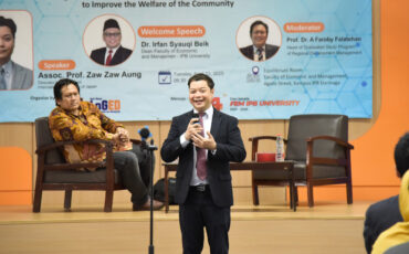 FEM IPB University Gelar Kuliah Umum Internasional Bahas Transformasi Digital dan Society 5.0