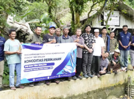 IPB University dan YBM BRILian Dorong Kemandirian Pembudidaya di Cigombong Bogor