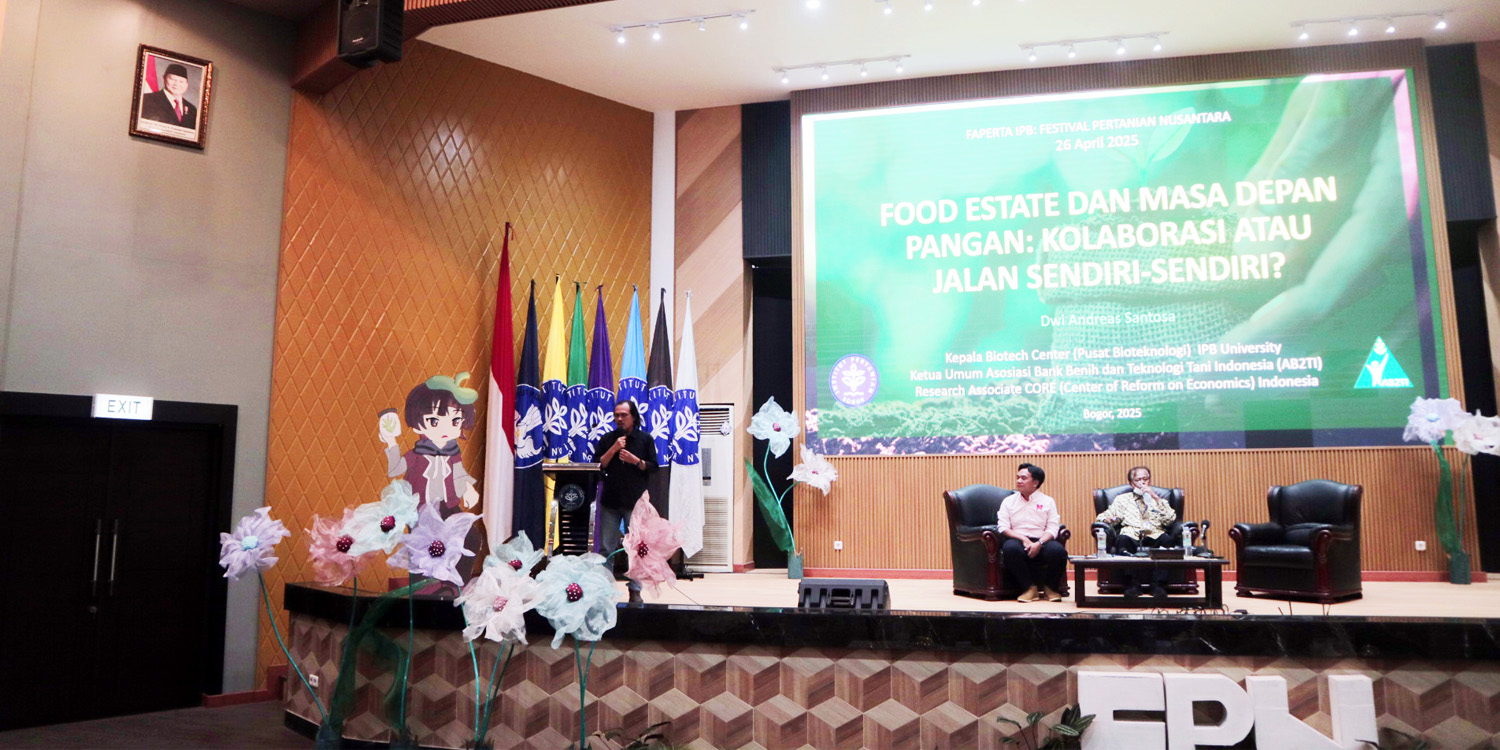 Avoid Repeating Past Failures: IPB University Professor Highlights Challenges and Solutions for Food Estate Development