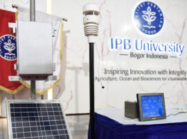 IPB University Inisiasi Komunitas Stasiun Cuaca Otomatis untuk Pertanian yang Lebih Tangguh Hadapi Perubahan Iklim
