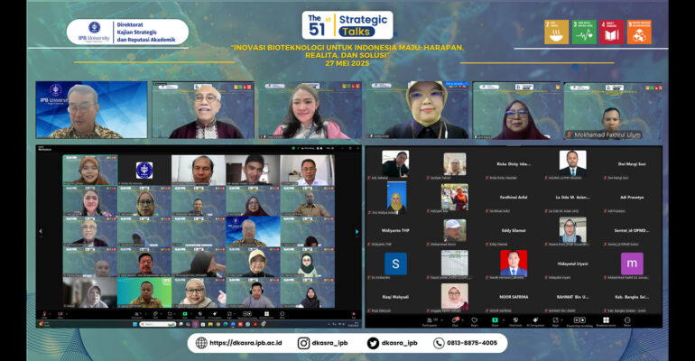 IPB University Ungkap Potensi Bioteknologi Indonesia Dari Padi Unggul hingga Konservasi Badak Sumatera
