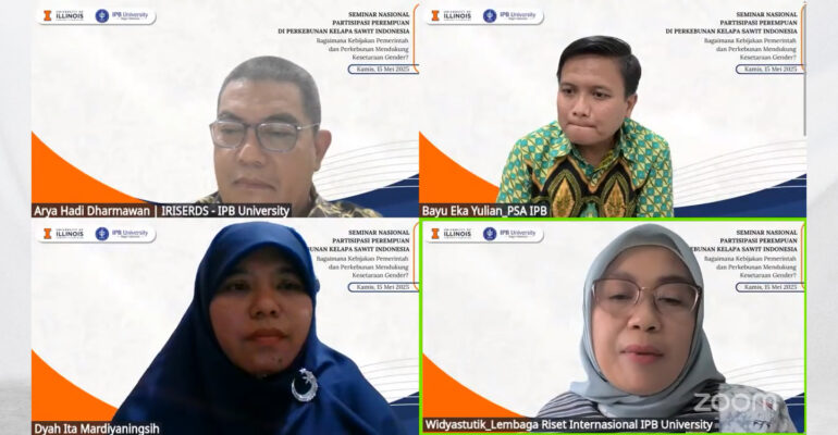 Para Akademisi IPB University Soroti Ketimpangan Gender di Industri Sawit, Desak Kebijakan yang Lebih Berpihak pada Perempuan