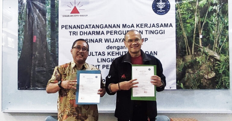 Fahutan IPB University dan Sinar Wijaya Group Kolaborasi Kembangkan Pengelolaan Hutan Berkelanjutan