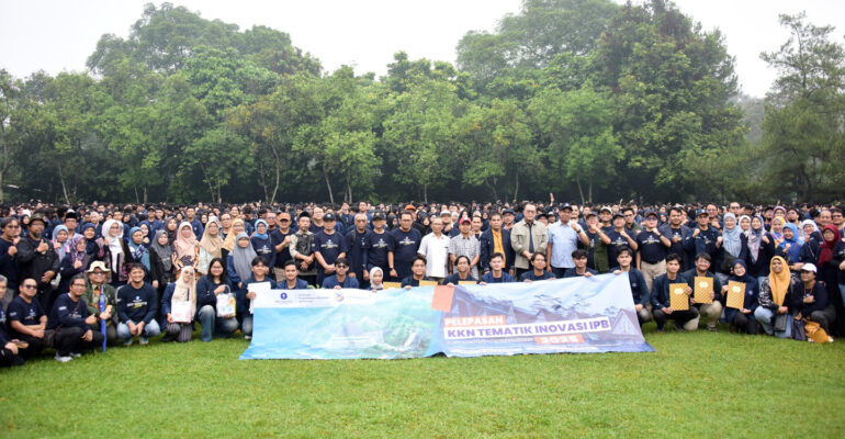 IPB University Kirim 3.399 Mahasiswa KKNT Inovasi ke 408 Desa dan Luar Negeri
