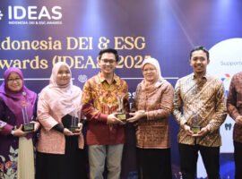 IPB University Raih Enam Gold Winner Program Komunikasi ESG dan DEI di IDEAS 2025