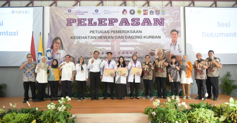 IPB University Terjunkan 614 Petugas Pemeriksa Kesehatan Hewan dan Daging Kurban untuk Iduladha 1446H