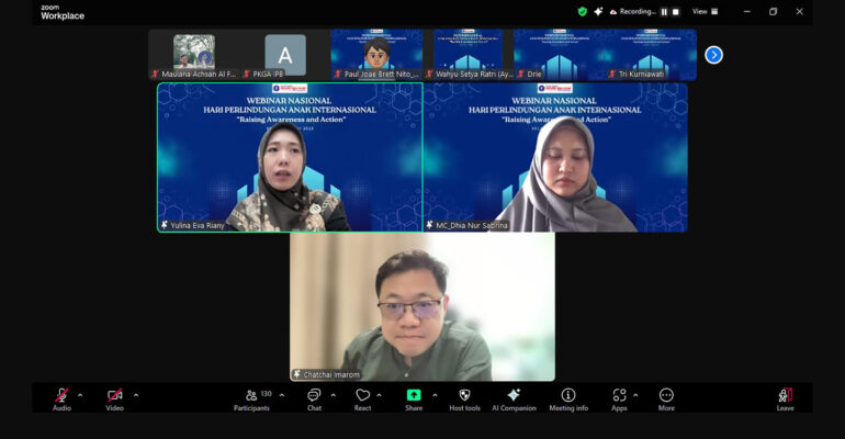 International Children's Day, Webinar PKGA IPB University Anak Korban Kekerasan Berpotensi Idap Penyakit Degeneratif