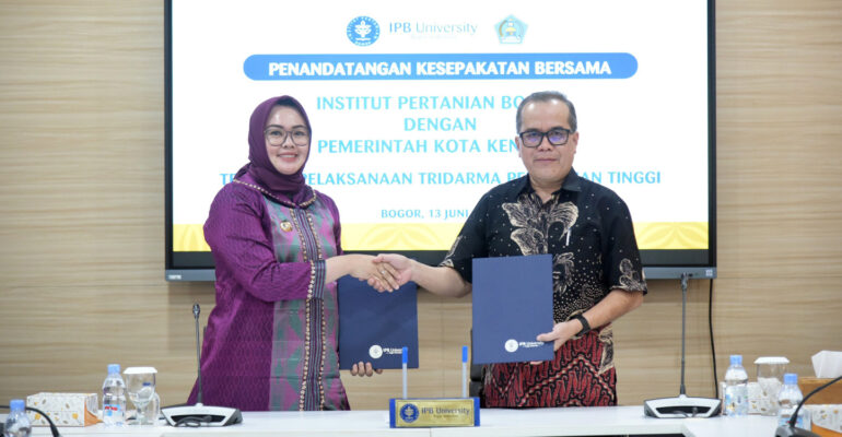 Jalin Kerja Sama, IPB University dan Pemkot Kendari Siap Implementasikan Data Desa Presisi
