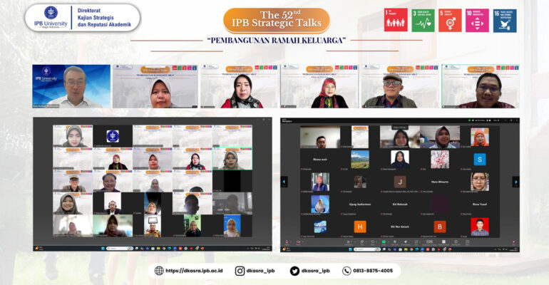 Peringati Harganas, IPB University Kenalkan Konsep Pembangunan Ramah Keluarga