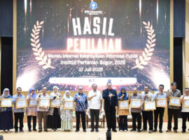 IPB University Beri Penghargaan Keterbukaan Informasi Publik, Ini 10 Fakultas Sekolah dengan Predikat I