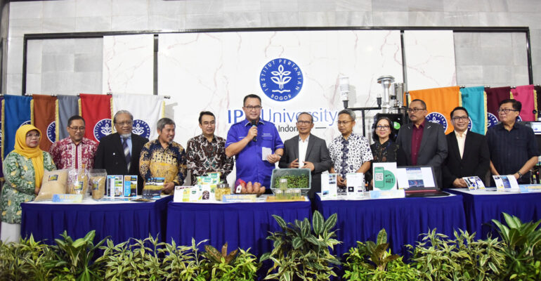 IPB University Luncurkan Empat Inovasi Unggulan di Bidang Varietas dan Teknologi