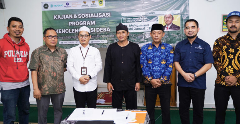 Departemen Ilmu Ekonomi Syariah IPB University Gagas “Kenclengisasi”, Gerakan Infak Desa di Pamijahan Bogor