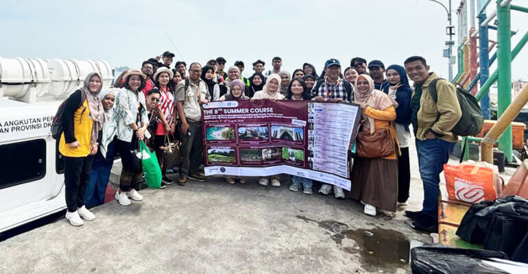 IPB University Ajak Akademisi dari 7 Negara Belajar Resiliensi Agrifood di Kepulauan Seribu