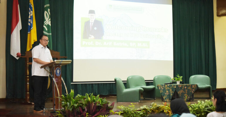 IPB University Isu Kesehatan Tanah Jadi Tantangan Landscape Modern