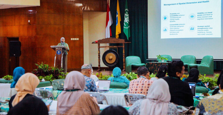 IPB University Jadi Pusat Diskusi Global tentang Lanskap Regeneratif