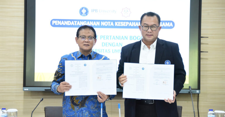 IPB University dan Universitas UMMI Bogor Jalin Kerja Sama Perkuat Kolaborasi Riset dan Pendidikan Kesehatan