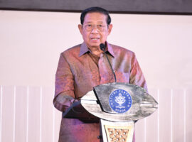 Kuliah Umum SBY di IPB University Pangan dan Iklim Penentu Masa Depan Dunia