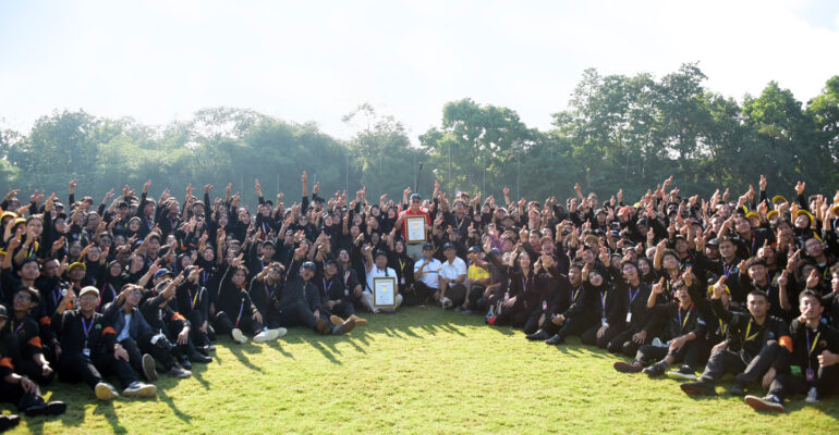 Suguhkan 88 Formasi, 4.472 Mahasiswa Baru IPB University Pecahkan Rekor MURI