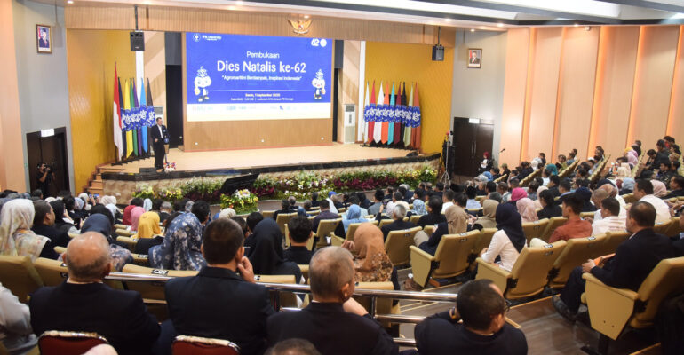 Dies Natalis ke-62, IPB University Tegaskan Transformasi Agromaritim 5.0