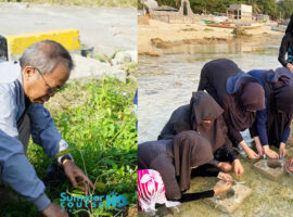 IPB University Restorasi Ekosistem Perairan Lewat Empat Aksi Konservasi di Sukabumi dan Purwakarta