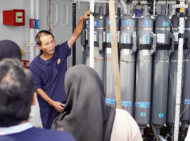 LRI i-MAR IPB University Adakan Scientific Joy Cruise di Atas Kapal Riset Tan Kah Kee