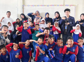 Lima Mahasiswa IPB University Lakukan Mitigasi Food Waste pada Program MBG di Sekolah Dasar