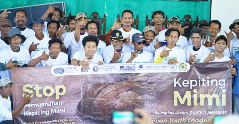 lri-i-mar-ipb-university-gandeng-mahasiswa-dan-nelayan-gelar-aksi-kampanyekan-belangkas-lestari-selamatkan-mimi-selamatkan-pesisir