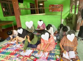 tim-pkm-ipb-university-bantu-perempuan-penderita-mental-disorder-dengan-mindfulness-based-art-therapy