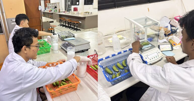 tim-pkm-ipb-university-perpanjang-umur-simpan-pisang-mas-dengan-kulit-jeruk-dan-limbah-kokon