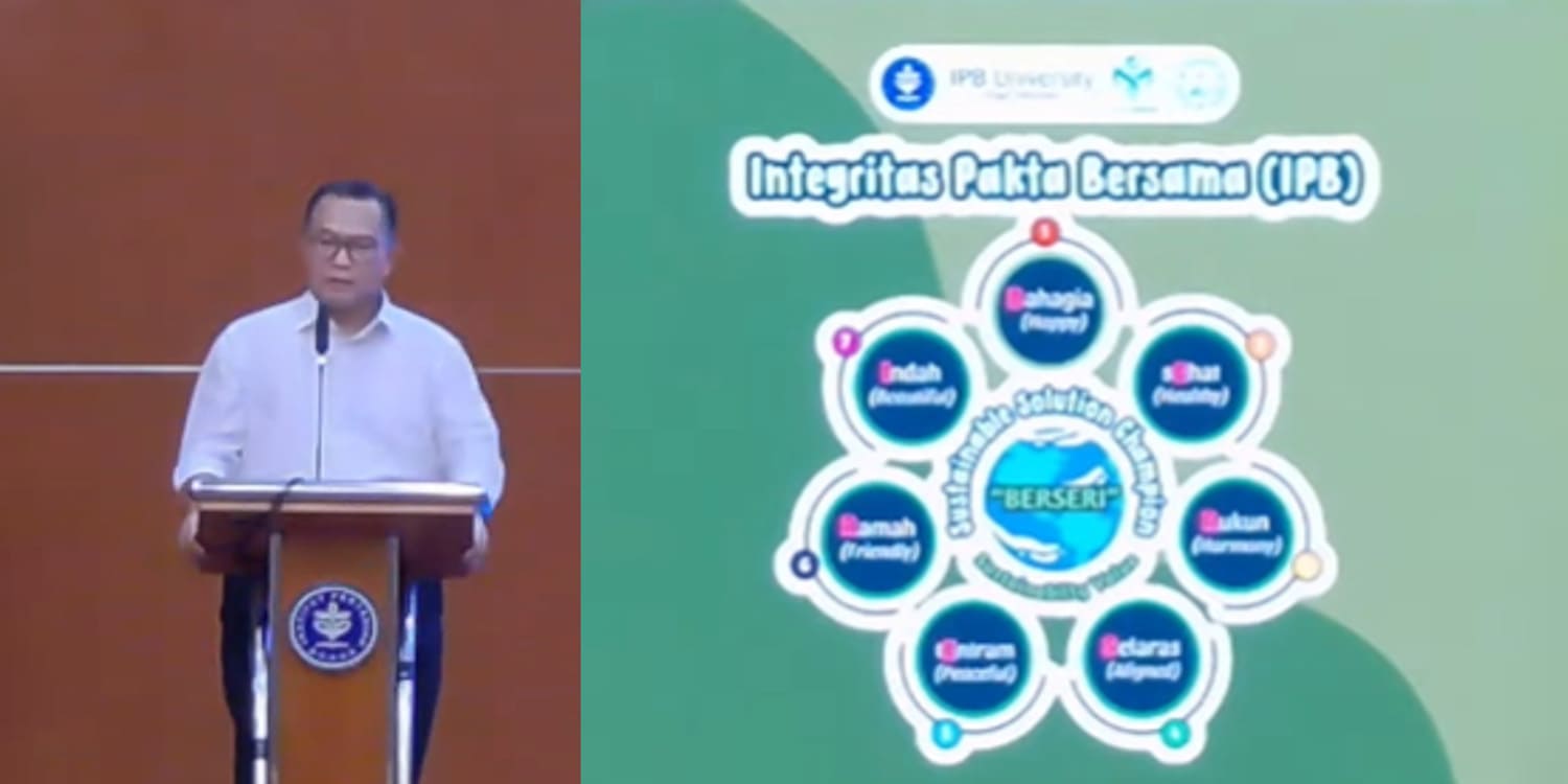 IPB University Luncurkan Nilai Kolektif ‘IPB Berseri’ sebagai Aksi Iklim dan Gaya Hidup Berkelanjutan