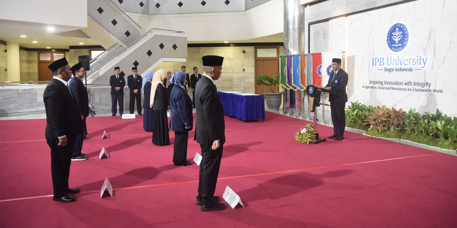 IPB University Resmikan Fakultas Teknik dan Teknologi, Rektor Lantik Dekan Transisi