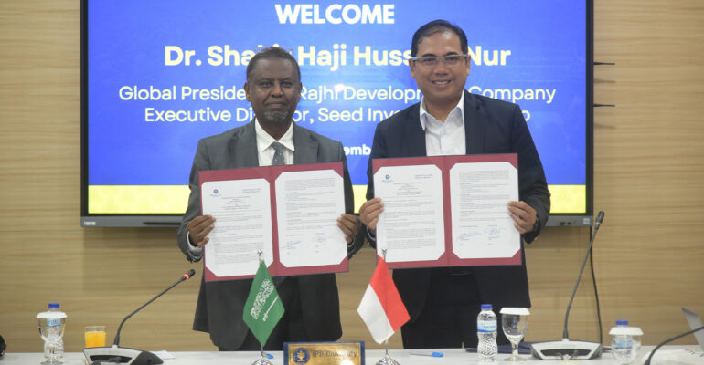 IPB University MoU Signing with Al Rajhi Development Company Saudi Arabi
