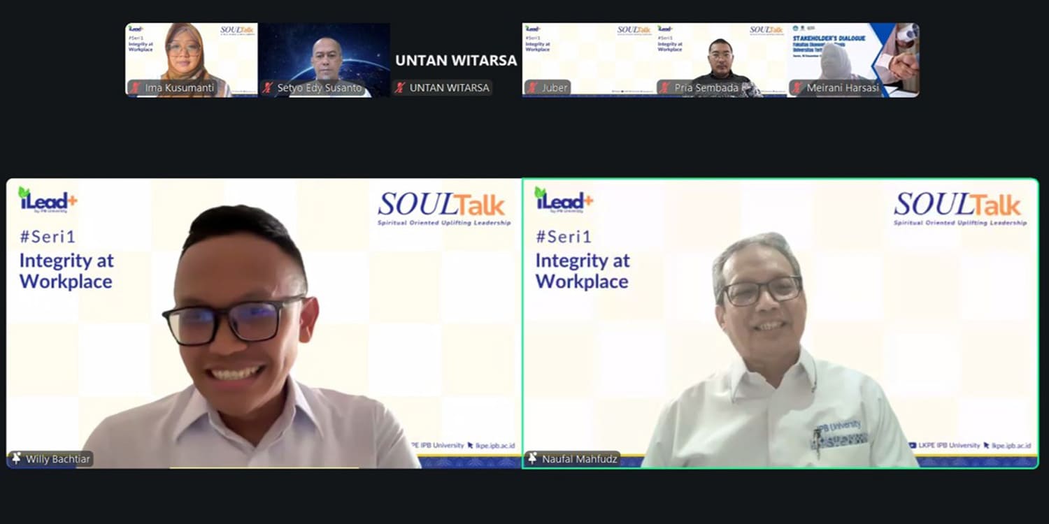 SOULTalk #Seri1: Menguatkan Integritas dan Karakter Pemimpin di Awal Tahun