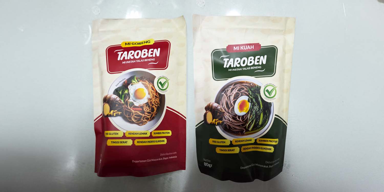 Guru Besar IPB University Kembangkan Mi Taroben, Mi Non-Gluten dari Talas Beneng untuk Pangan Sehat