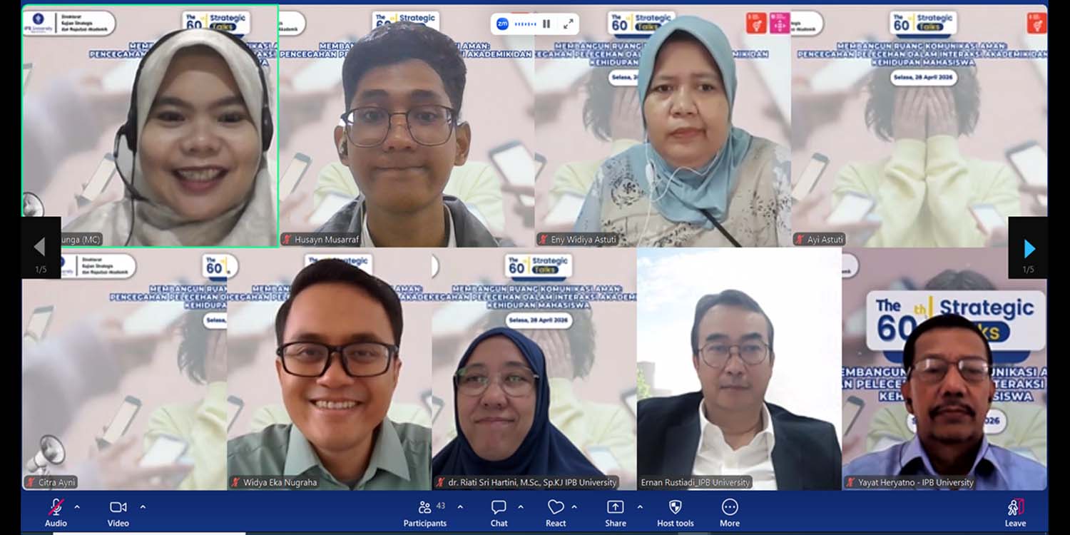 IPB University Tekankan Ruang Komunikasi Aman dari Pelecehan Seksual