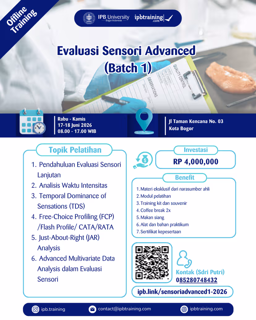 Evaluasi Sensori Advanced (Batch 1)
