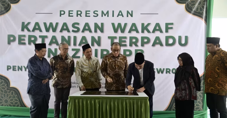 ipb-university-kembangkan-kawasan-wakaf-produktif-terpadu-sebagai-living-lab-inovasi-pertanian-berkelanjutan