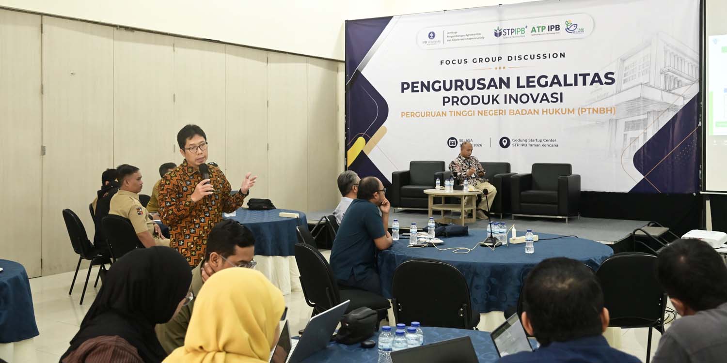 LPA2I IPB University Percepat Hilirisasi Riset melalui Penguatan Legalitas Produk Inovasi