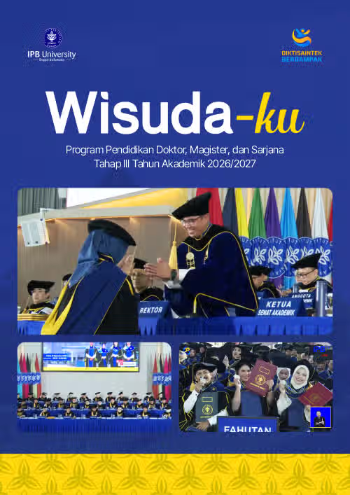 Program Pendidikan Doktor, Magister, dan Sarjana Wisuda Tahap III Tahun Akademik 2026/2027
